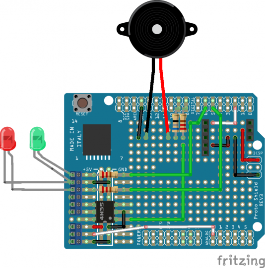 WebLock Fritzing